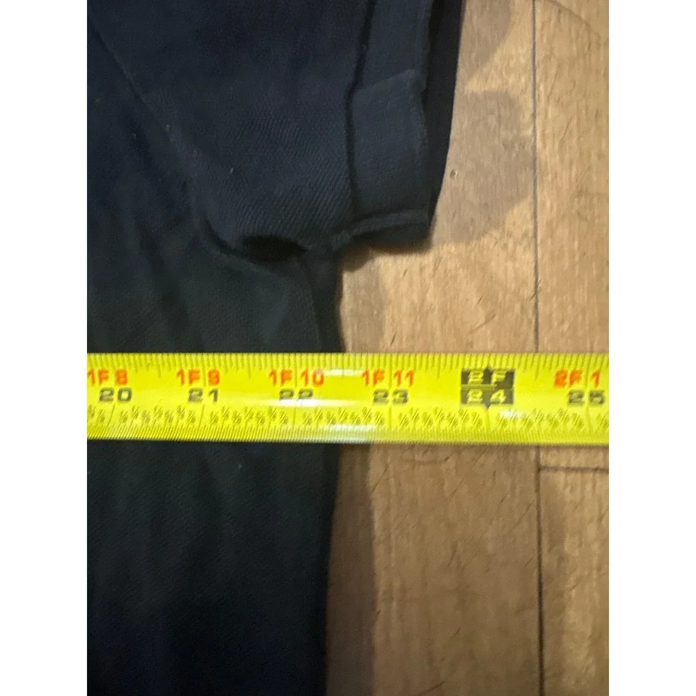 Polo Ralph Lauren Big Pony Polo Shirt Black Custom Slim Fit XL White Logo 3